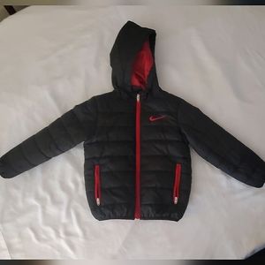 Nike Full Zip Hooded Puffer Jacket